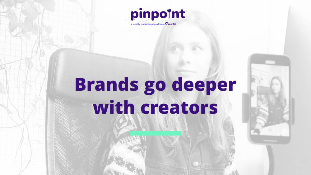 Brands using creators for deeper engagement, featuring influencer.