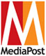 MediaPost logo in red, orange, and white colors