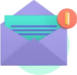 Email notification icon representing digital communication