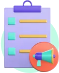 SEO strategy report displayed on a digital screen with graphs