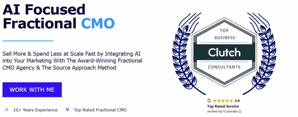 The Source Approach - fractional CMO services powered by AI.