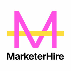 MarketerHire logo.