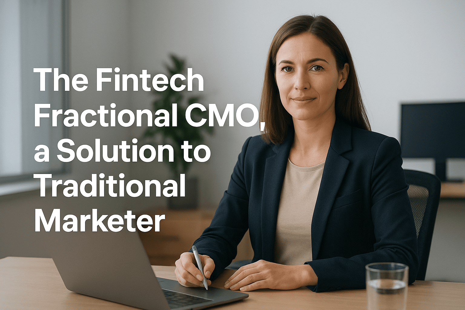  A photo of a fintech fractional CMO